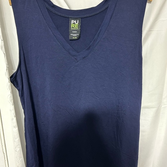 Pure Essence Women's Sleeveless Tops - Orange, Navy, and Gray - new or like new - Picture 9 of 12